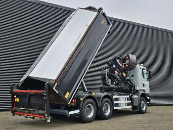 G450 6x6 / HMF Z CRANE / 2 SIDE TIPPER